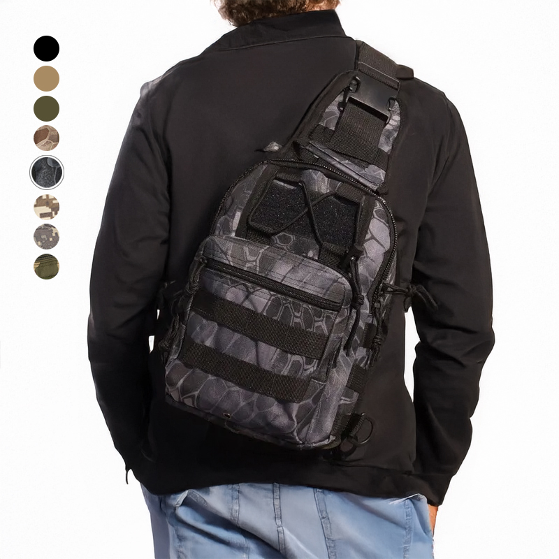 Edc Concealed Carry Bag - Military Tactical Sling Backpack Waterproof CCW