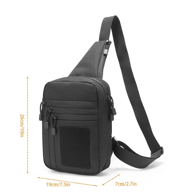 Edc Concealed Carry Bag - EDC 1000D Tactical Chest Bag Pistol