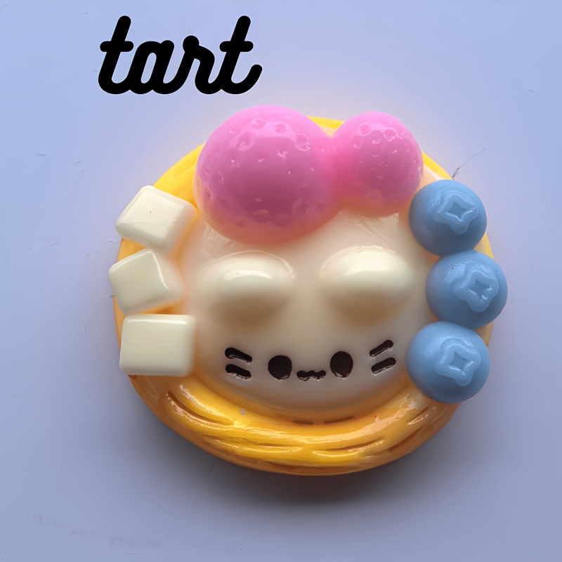 Cute Strawberry Egg Tart Squis - Edc Car Carry のレビューと価格