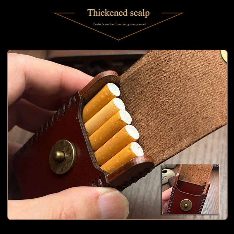New Leather Smoking Cigarettes - Lighter Insert Zippo のレビューと価格
