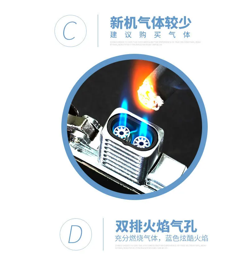 ZORRO Original Double Fire Win - Lighter Insert Zippo のレビューと価格
