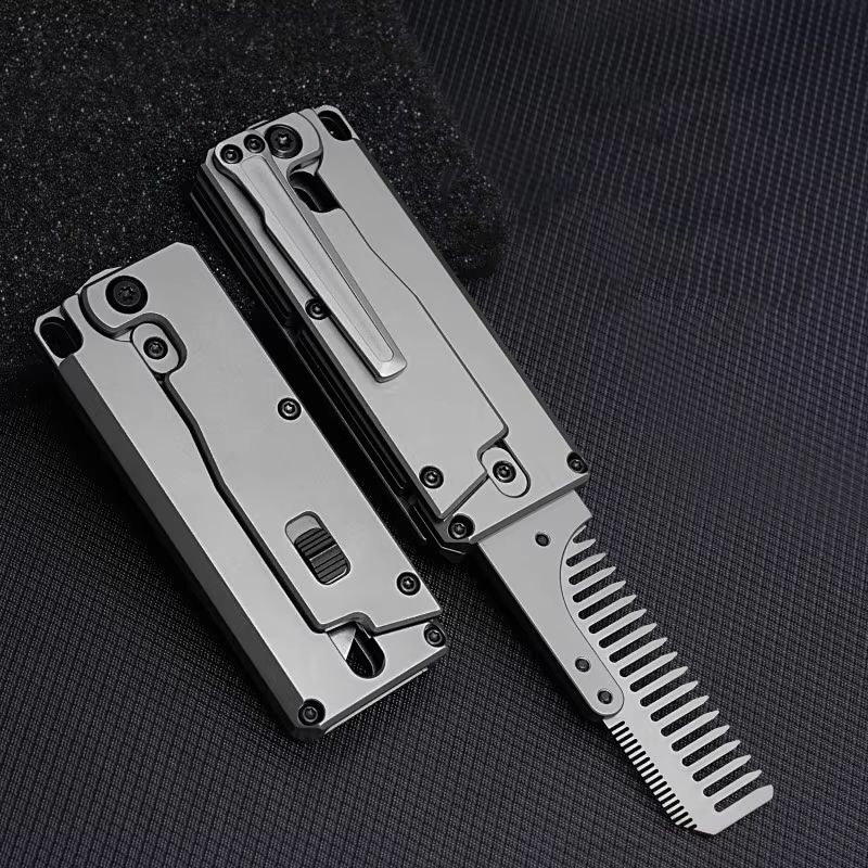 Titanium Alloy Folding Comb Re - Comb Pocket Titanium のレビューと価格