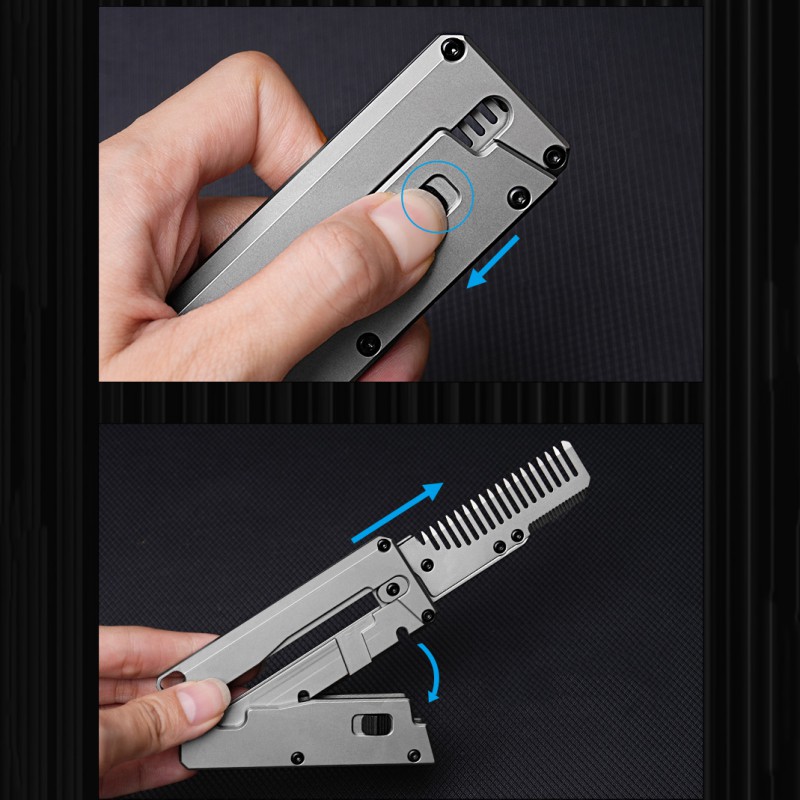 Titanium Alloy Folding Comb Re - Comb Pocket Titanium のレビューと価格