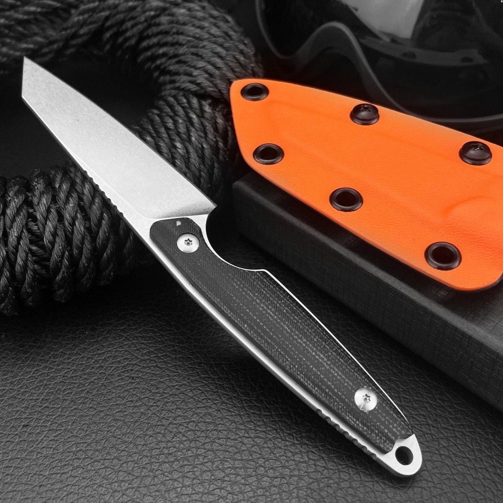 New High Hardness RMJ Camping  - Edc Carry Fixed Blade のレビューと価格