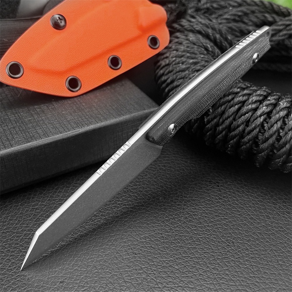 New High Hardness RMJ Camping  - Edc Carry Fixed Blade のレビューと価格