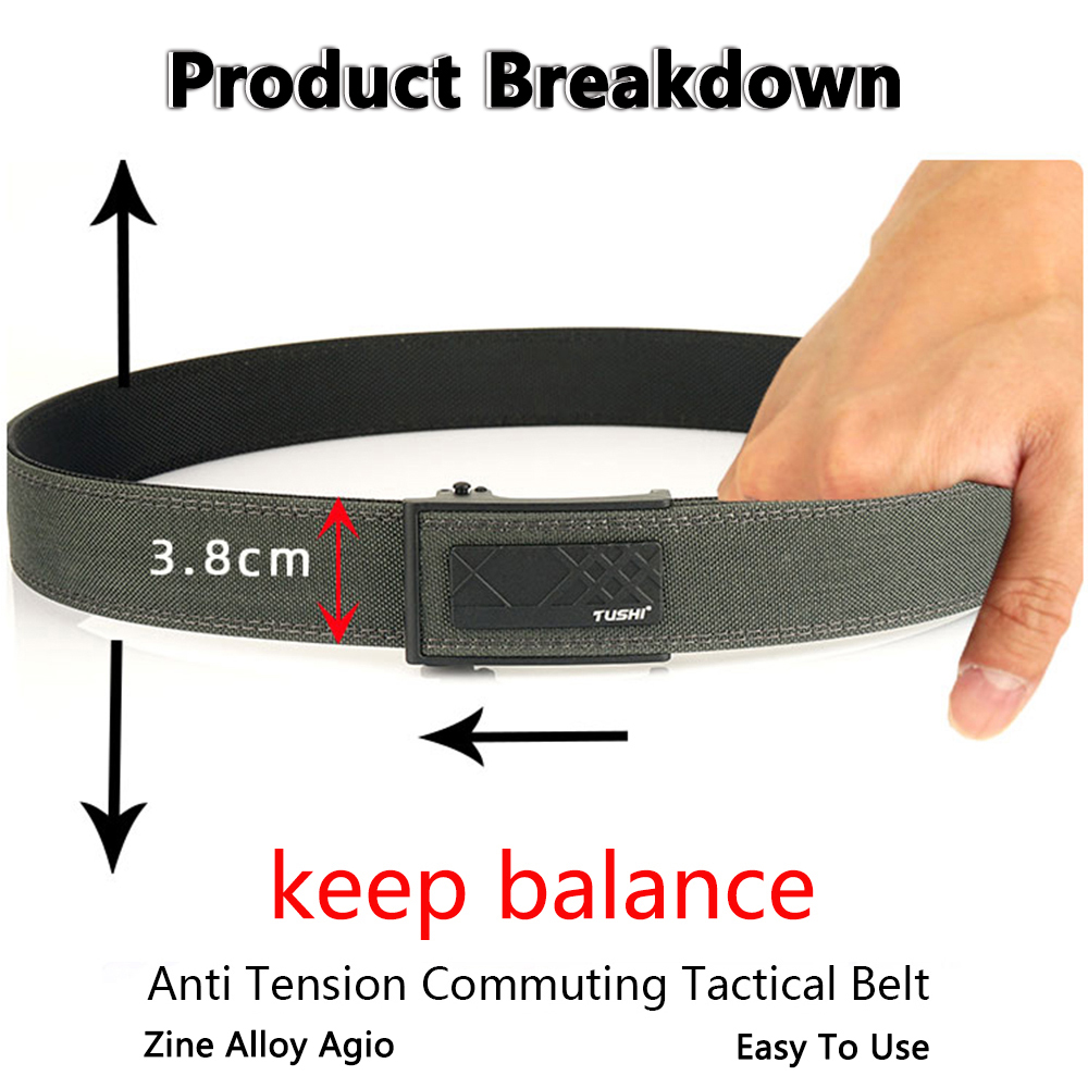 TUSHI New Hard Tactical EDC Be - Edc Concealed Carry Belt のレビューと価格