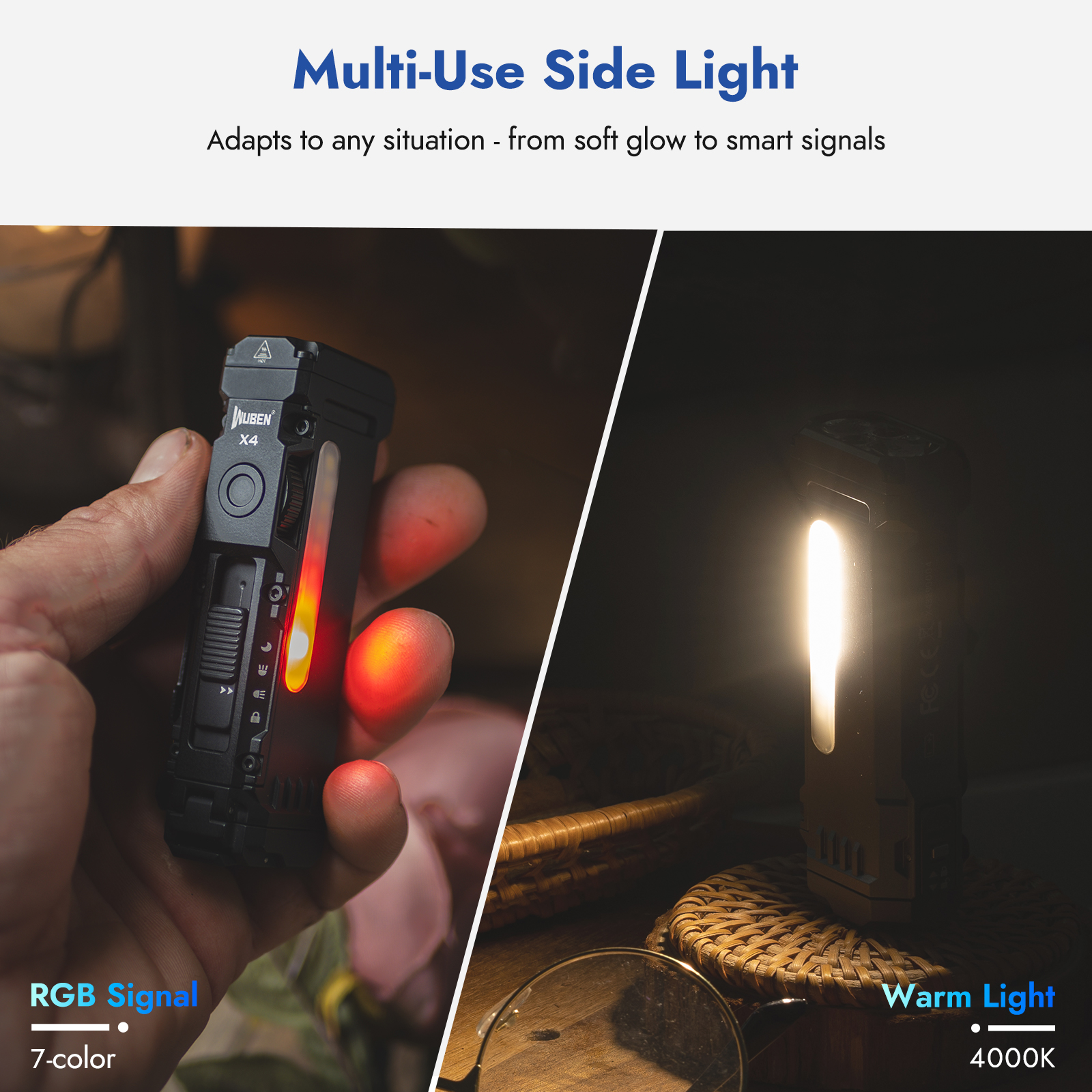 WUBEN X4 & G5 EDC Flashlight B - Edc Every Day Carry おもちゃ のレビューと価格
