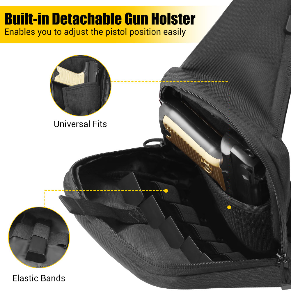 Tactical Pistol Gun Bag Concea - Edc Concealed Carry Bag のレビューと価格