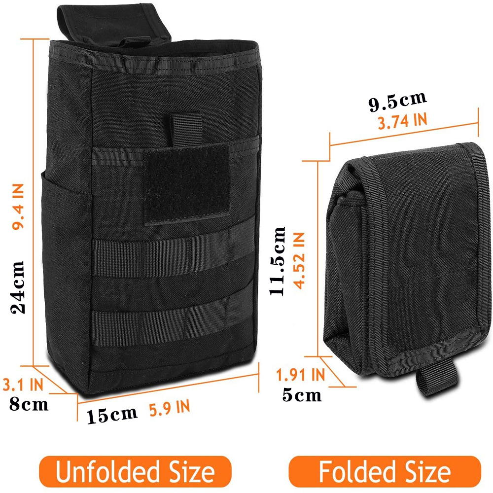 Foldable Molle Dump Drop Pouch - Edc Able Carry のレビューと価格