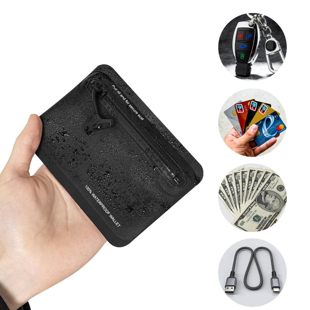 Waterproof Zipper Coin Purse O - Edc Carry Coins のレビューと価格