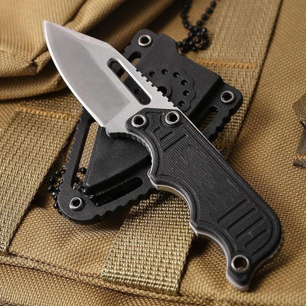 Portable Neck Knife with Kydex - Edc Every Day Carry おもちゃ のレビューと価格