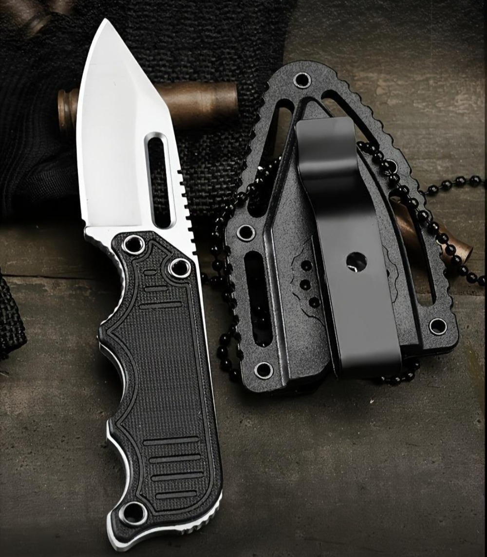 Portable Neck Knife with Kydex - Edc Every Day Carry おもちゃ のレビューと価格