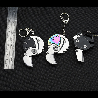 Mini EDC Folding Knife Coin Po - Edc Carry Coins のレビューと価格