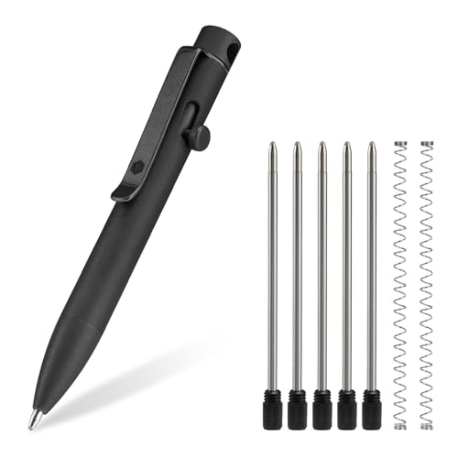 Bolt Action EDC Pen with Clip  - Edc Every Day Carry おもちゃ のレビューと価格