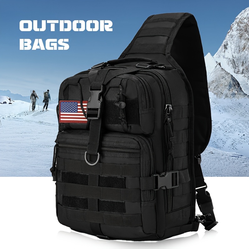 1pc 6.6gal Tactical Sling Back - Edc Front Carry Bag のレビューと価格