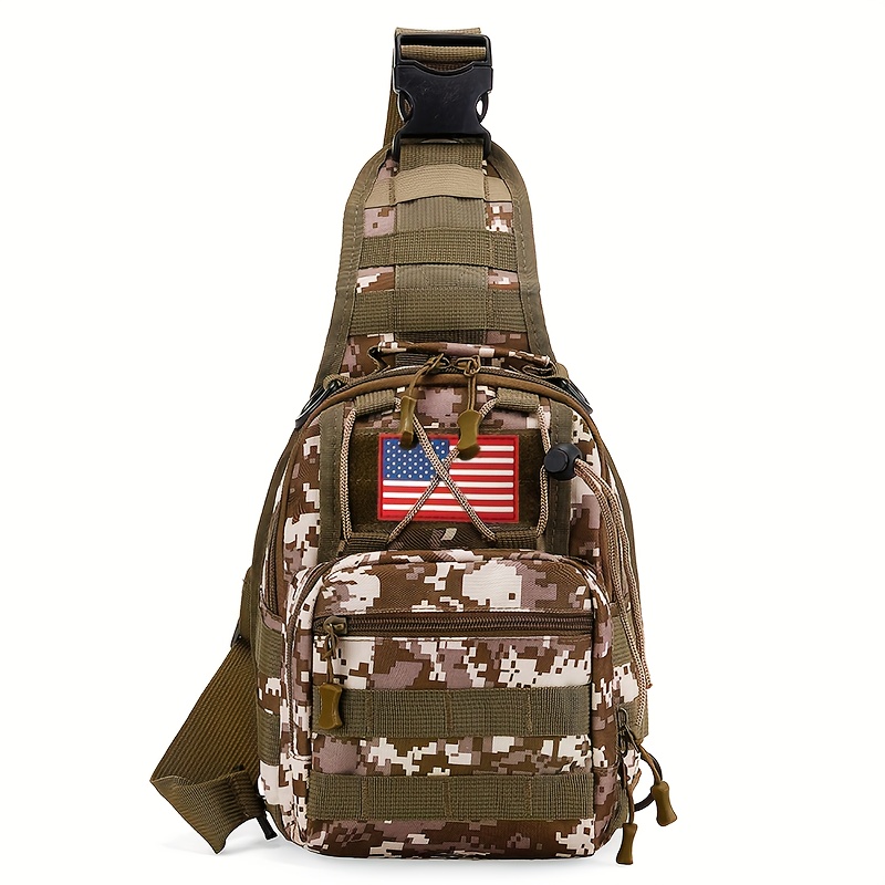 1pc 6.6gal Tactical Sling Back - Edc Front Carry Bag のレビューと価格