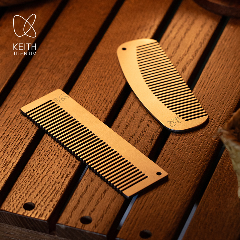 KEITH Titanium Purse Comb for  - Comb Pocket Titanium のレビューと価格