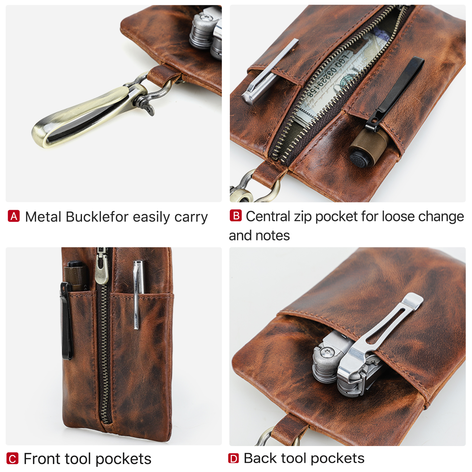 Hiram Tactical EDC Molle Pouch - Edc Concealed Carry Belt のレビューと価格