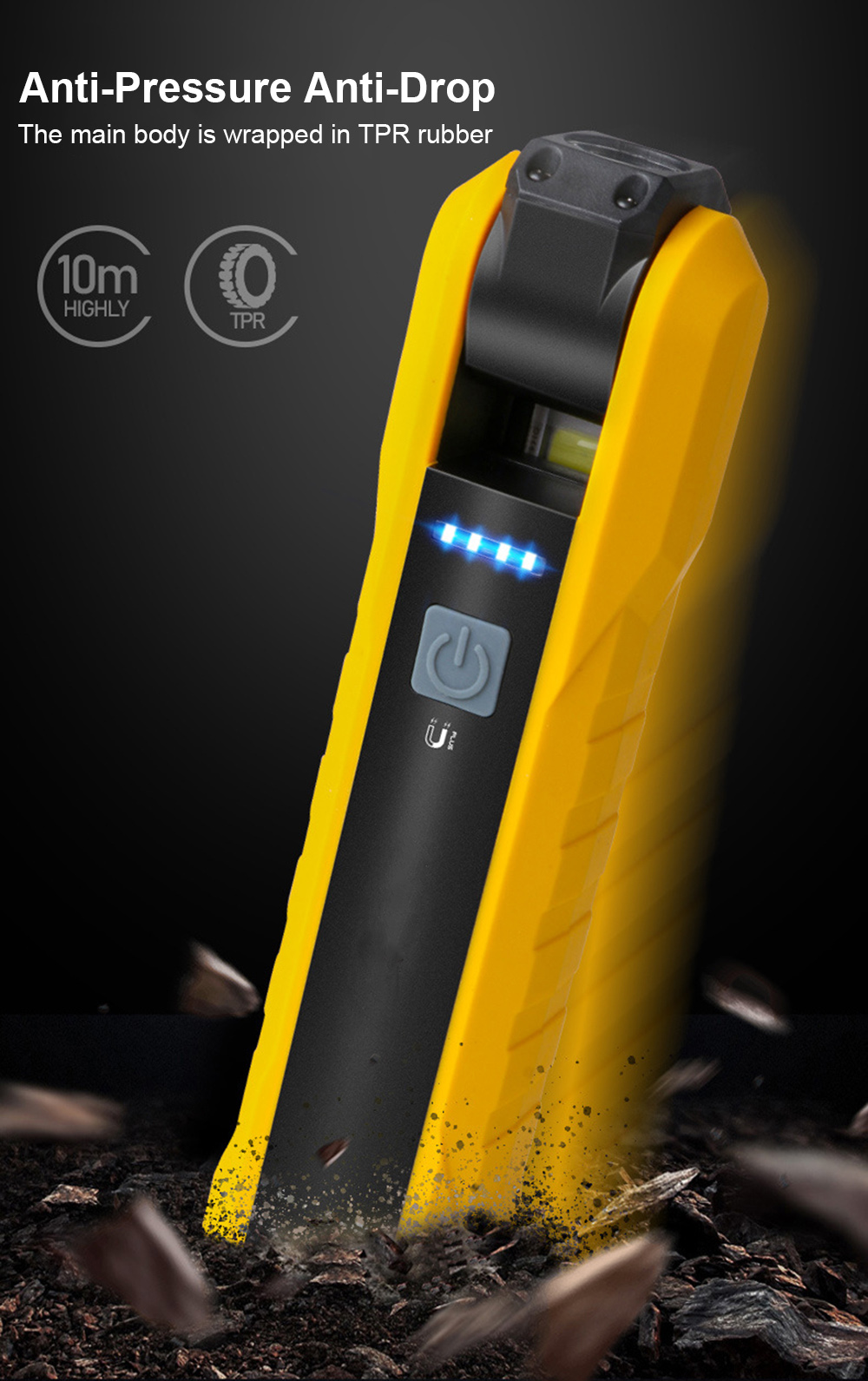 E2 Flashlight EDC With Magnet  - Edc Car Carry のレビューと価格