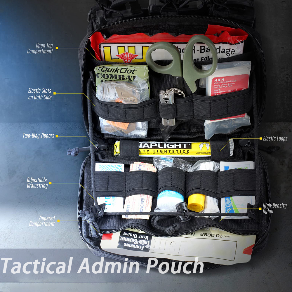 Triple Mag Admin Pouch Tactica - Edc Able Carry のレビューと価格