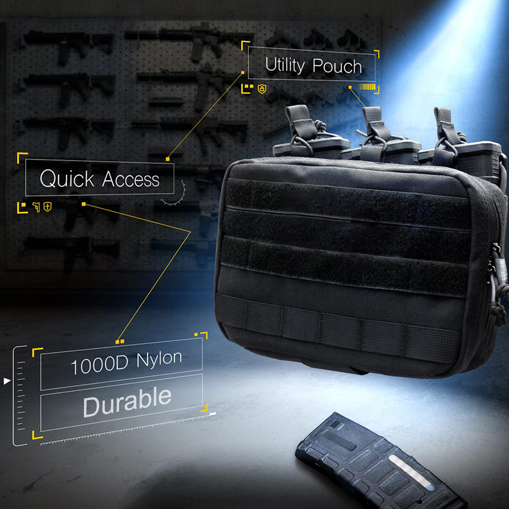 Triple Mag Admin Pouch Tactica - Edc Able Carry のレビューと価格