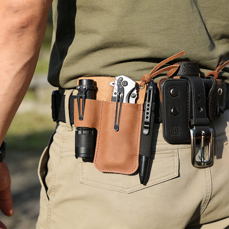 EDC Leather Flashlight Tool Ho - Edc Everyday Carry のレビューと価格