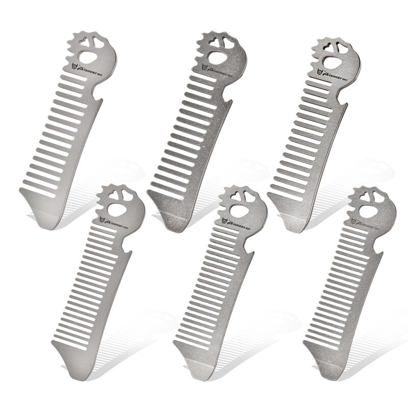 Titanium alloy comb with bottl - Comb Pocket Titanium のレビューと価格