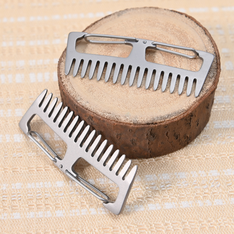 Titanium Alloy Comb EDC Multi- - Comb Pocket Titanium のレビューと価格