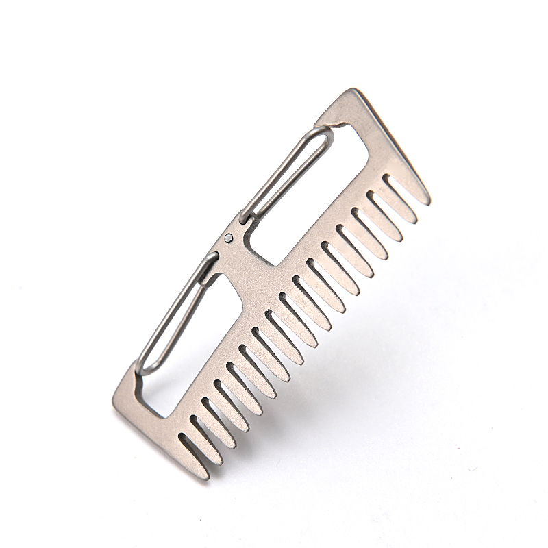 Titanium Alloy Comb EDC Multi- - Comb Pocket Titanium のレビューと価格