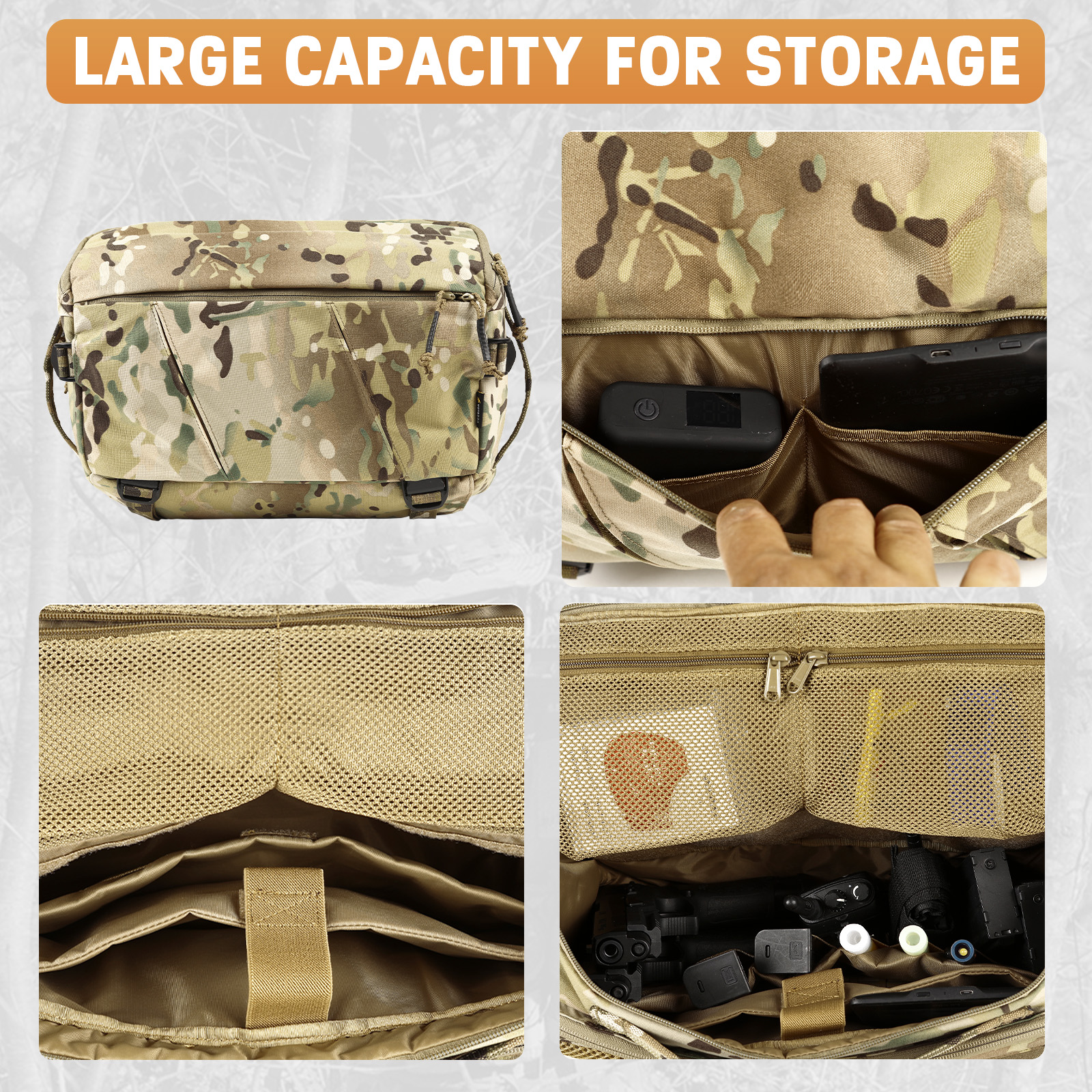 VOTAGOO 13L Tactical Sling Bag - Edc Concealed Carry Bag のレビューと価格