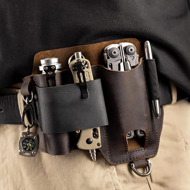 Men Leather EDCs Organizer She - Edc Able Carry のレビューと価格