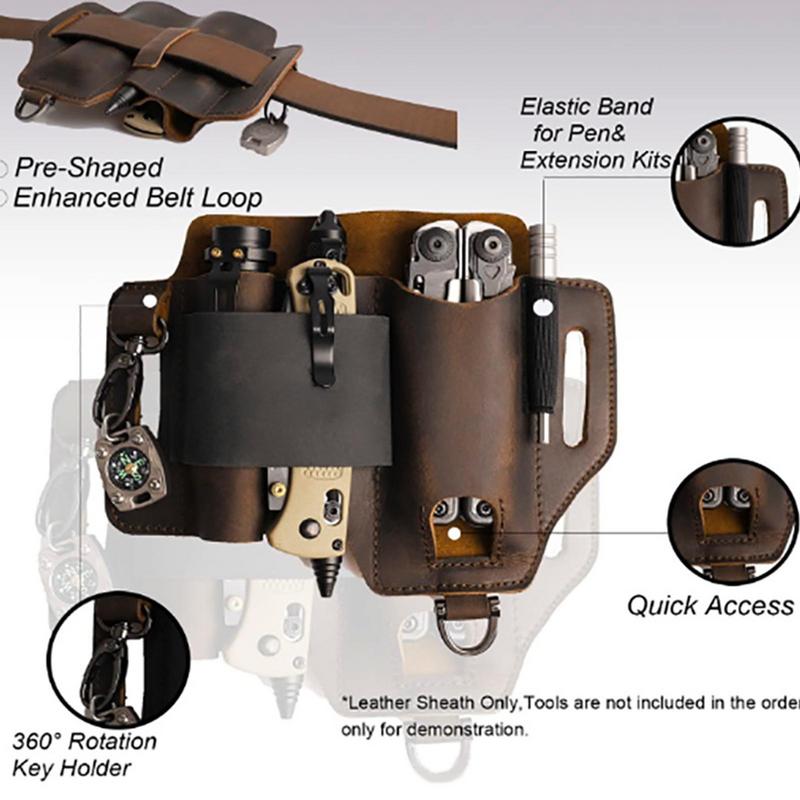 Men Leather EDCs Organizer She - Edc Able Carry のレビューと価格