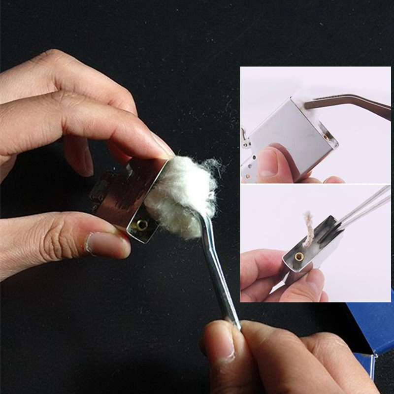 10/30/50pcs Oil Absorbent Cott - Lighter Insert Zippo のレビューと価格