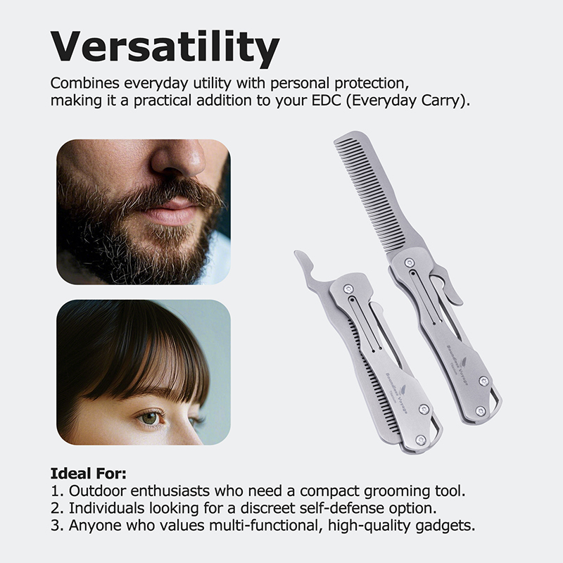 Boundless Voyage Folding Titan - Comb Pocket Titanium のレビューと価格
