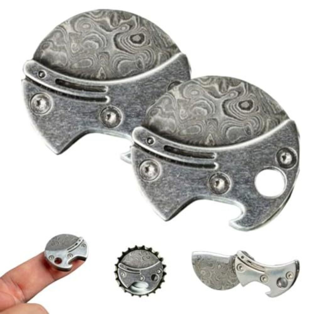 Portable Titanium Material Bot - Edc Every Day Carry おもちゃ のレビューと価格