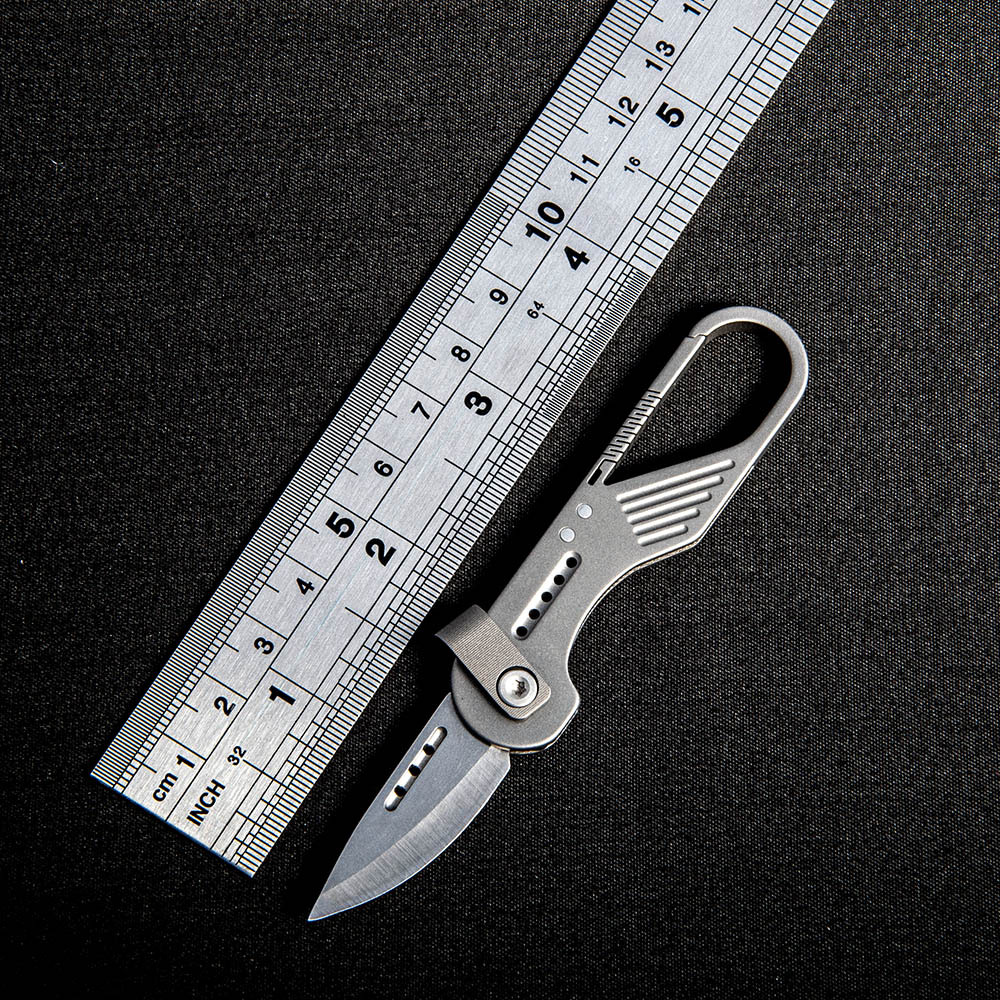 Titanium Alloy Keychain Mini F - Edc Carry Essentials のレビューと価格