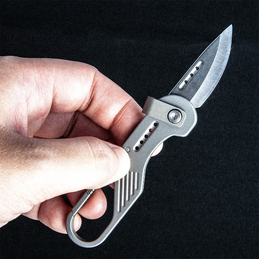 Titanium Alloy Keychain Mini F - Edc Carry Essentials のレビューと価格
