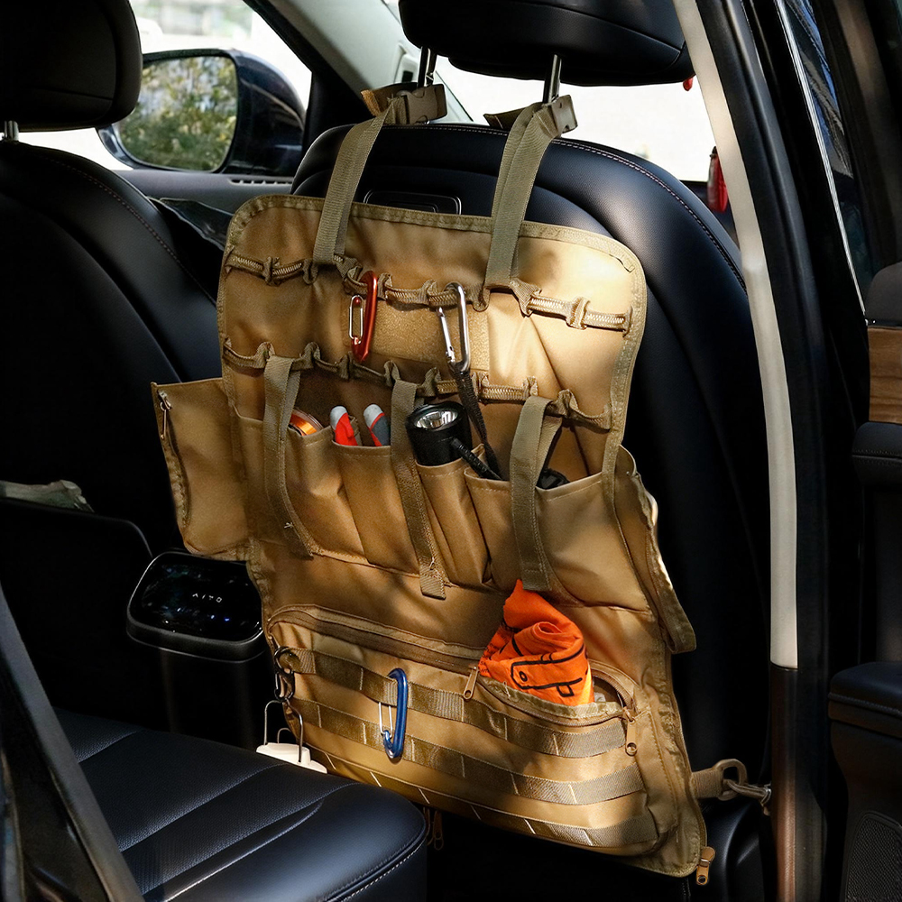 Tactical MOLLE Seat Back Organ - Edc Car Carry のレビューと価格