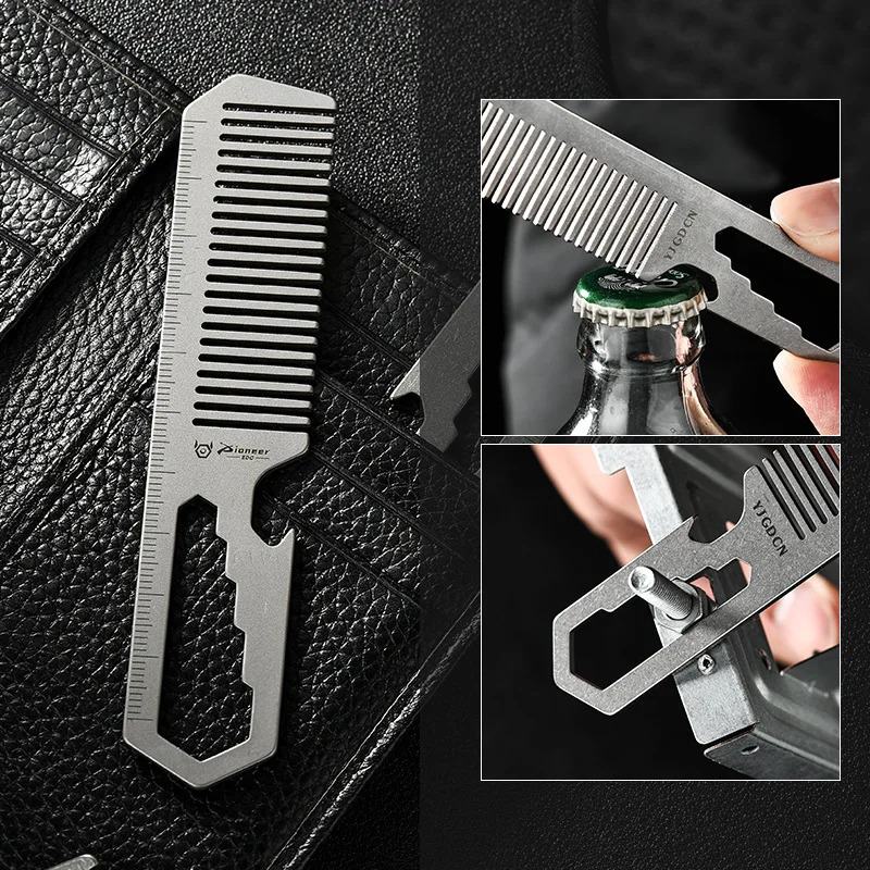 New Titanium Alloy Comb Multi  - Comb Pocket Titanium のレビューと価格
