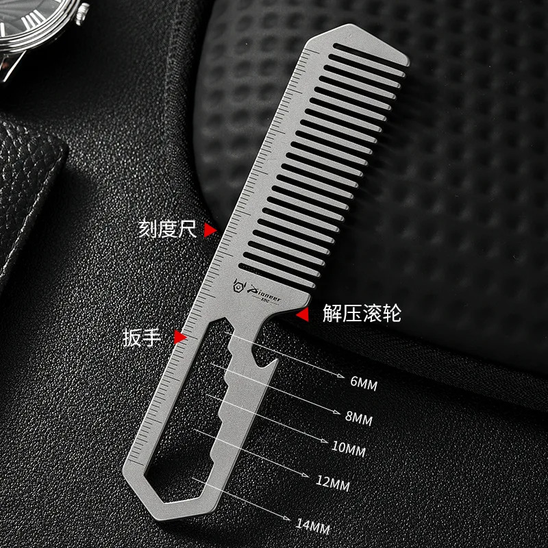 New Titanium Alloy Comb Multi  - Comb Pocket Titanium のレビューと価格