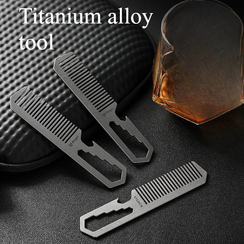 New Titanium Alloy Comb Multi  - Comb Pocket Titanium のレビューと価格