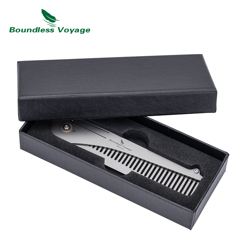 Boundless Voyage Titanium Fold - Comb Pocket Titanium のレビューと価格