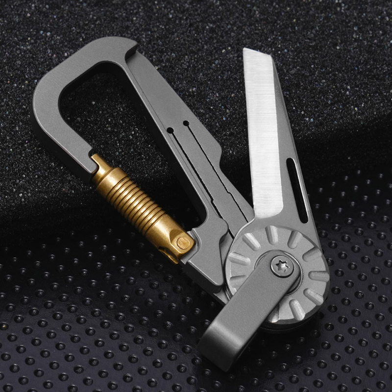 Titanium Alloy EDC Keychain Wi - Edc Car Carry のレビューと価格