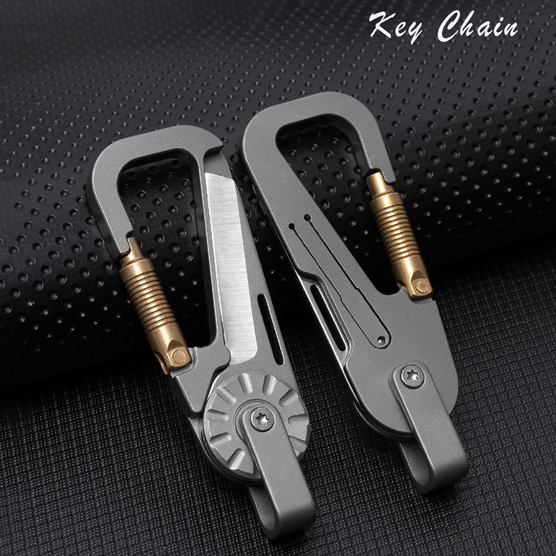 Titanium Alloy EDC Keychain Wi - Edc Car Carry のレビューと価格