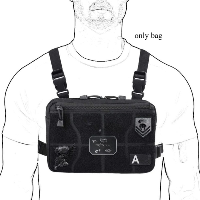 Chest bag Pack Molle Vest Bags - Edc Concealed Carry Bag のレビューと価格