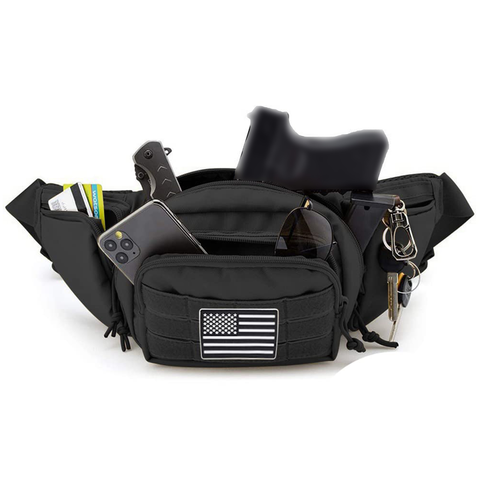 Tactical Fanny Pack Gun Holste - Edc Concealed Carry Bag のレビューと価格