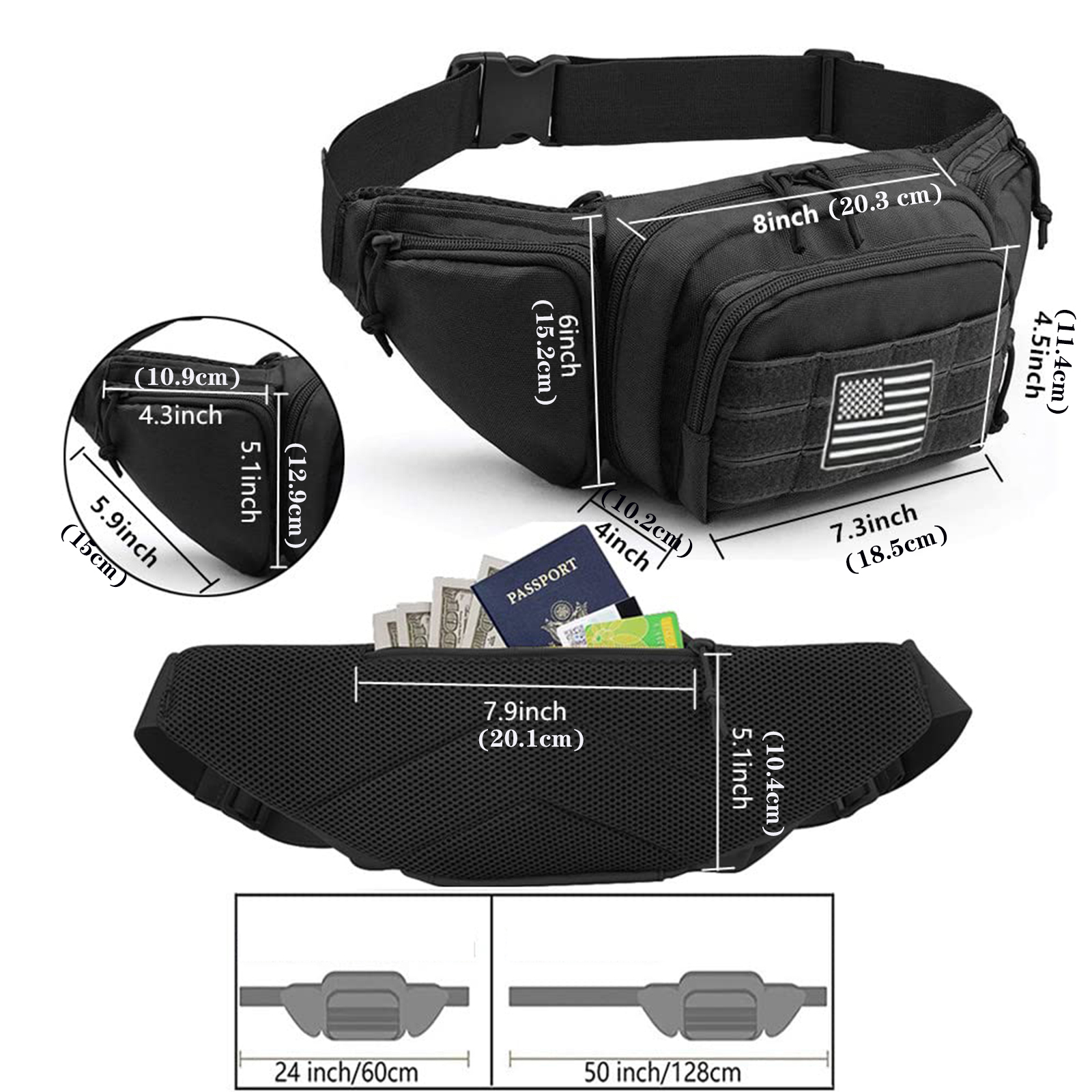 Tactical Fanny Pack Gun Holste - Edc Concealed Carry Bag のレビューと価格