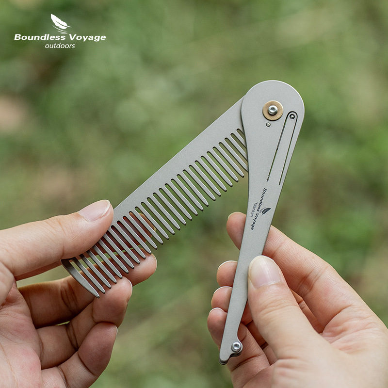 Pure Titanium Hair Comb, Ultra - Comb Pocket Titanium のレビューと価格