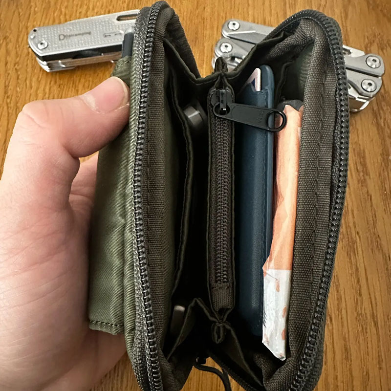Casual Men's Coin Purse Daily  - Edc Carry Coins のレビューと価格