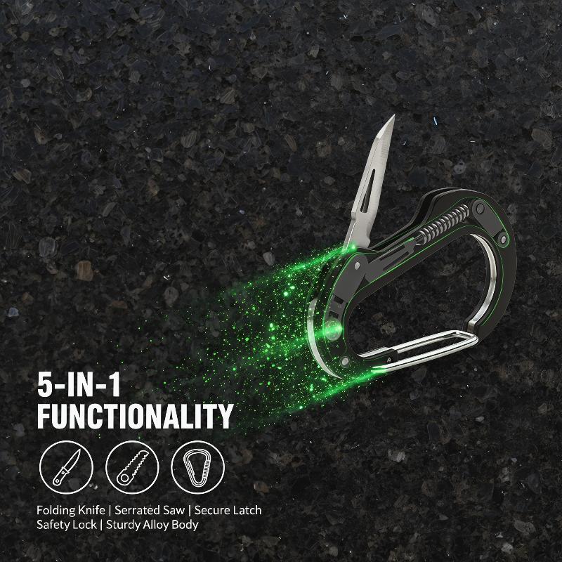 Outdoor Climbing Carabiner Mul - Edc Carry Knife のレビューと価格